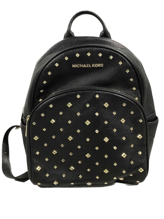 ✔️? HOST PICK ? NWT Michael Kors Gold Studded, Pebbled Leather Abbey Backpack